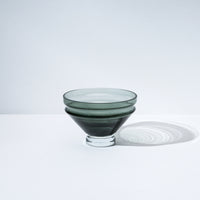Nicholai Wiig-Hansen - Relæ - glass bowl - small - smokey gray