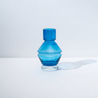 Nicholai Wiig-Hansen - Relæ - glass vase - small - aquamarine blue