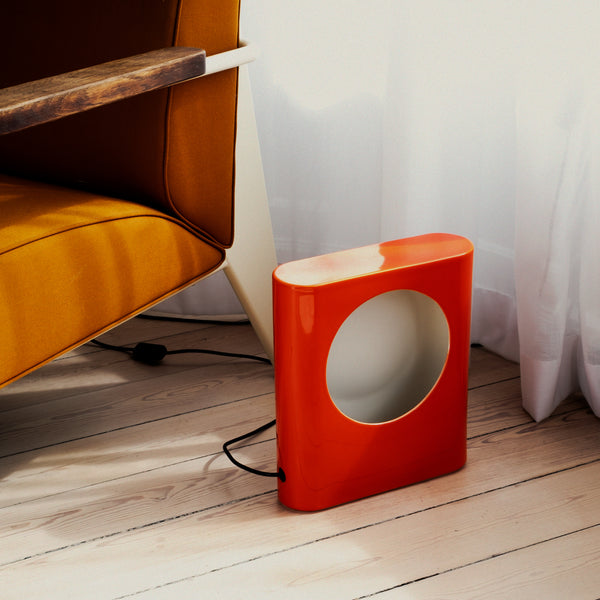 Panter&Tourron - Signal - lamp - large - EU plug - tangerine orange glossy