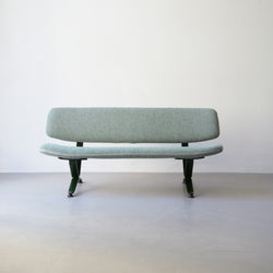 raawii Arba 2-seater 2-seater Dark green base / Kvadrat Sisu 0805 green fabric
