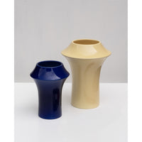 Bernd & Hilla - small vase - blue ink