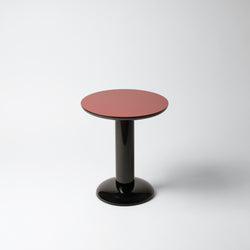 raawii George Sowden - Coffee Thing - table Table Burgundy/black