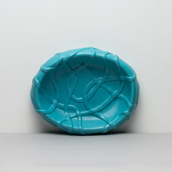 raawii Michael Kvium - Jam - centrepiece centrepiece azure blue