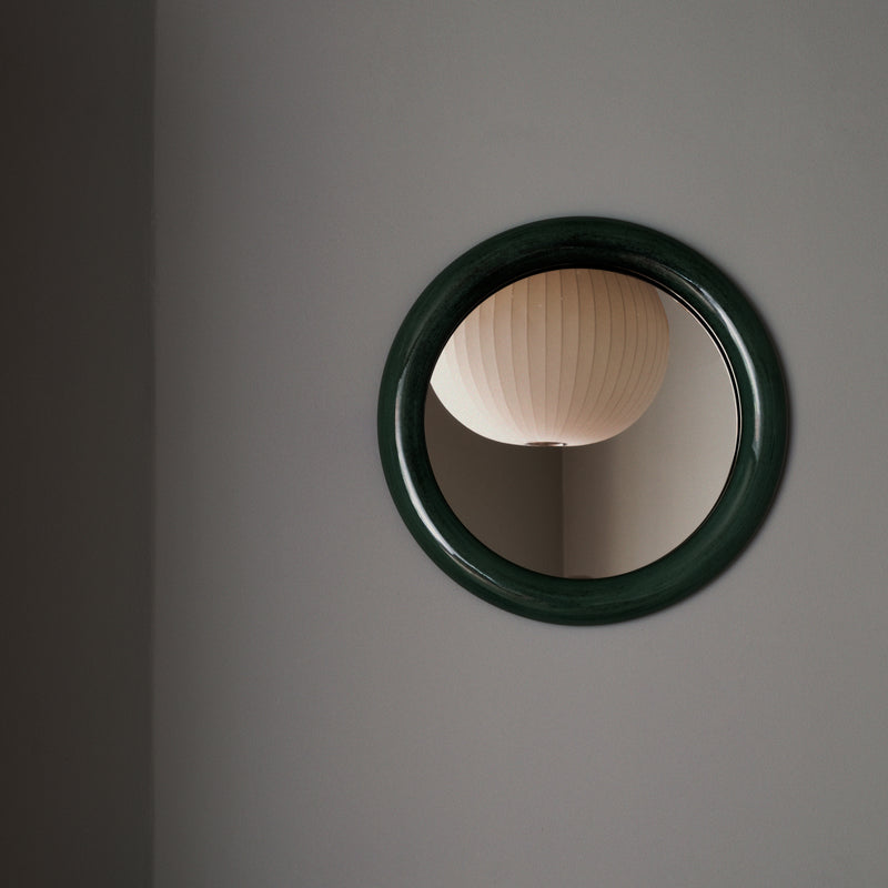 Nicholai Wiig-Hansen - Duplum - mirror - reactive glaze - electric jade
