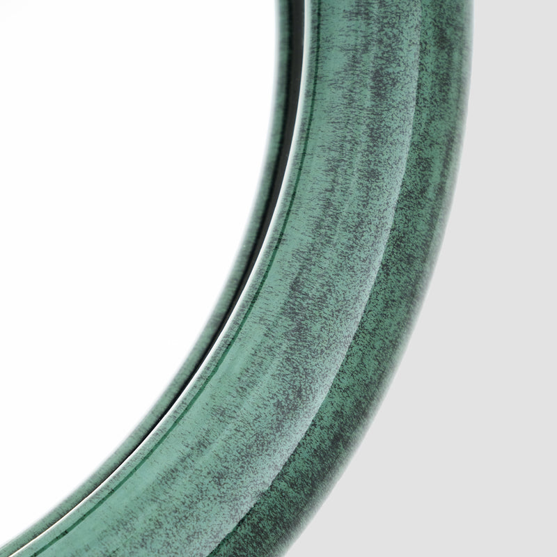 Nicholai Wiig-Hansen - Duplum - mirror - reactive glaze - electric jade glossy