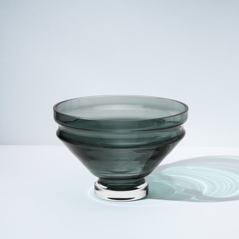 raawii Nicholai Wiig-Hansen - Relæ - glass bowl - large Bowl cool grey