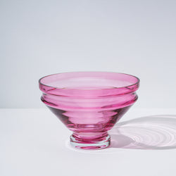 raawii Nicholai Wiig-Hansen - Relæ - glass bowl - large Bowl rubine red
