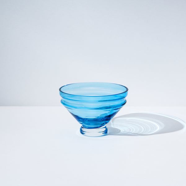 Nicholai Wiig-Hansen - Relæ - glass bowl - small - aquamarine blue