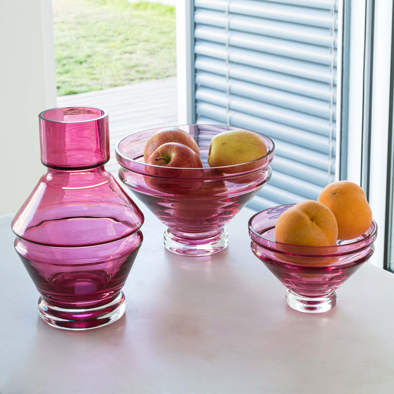 Nicholai Wiig-Hansen - Relæ - glass bowl - small - rubine red