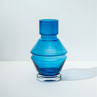 Nicholai Wiig-Hansen - Relæ - glass vase - large - aquamarine blue
