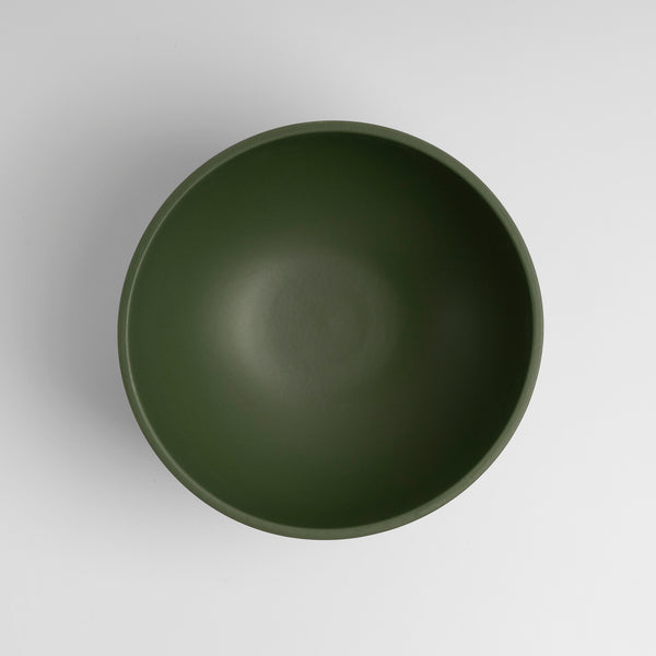 raawii Nicholai Wiig-Hansen - Strøm - bowl - large Bowl deep green