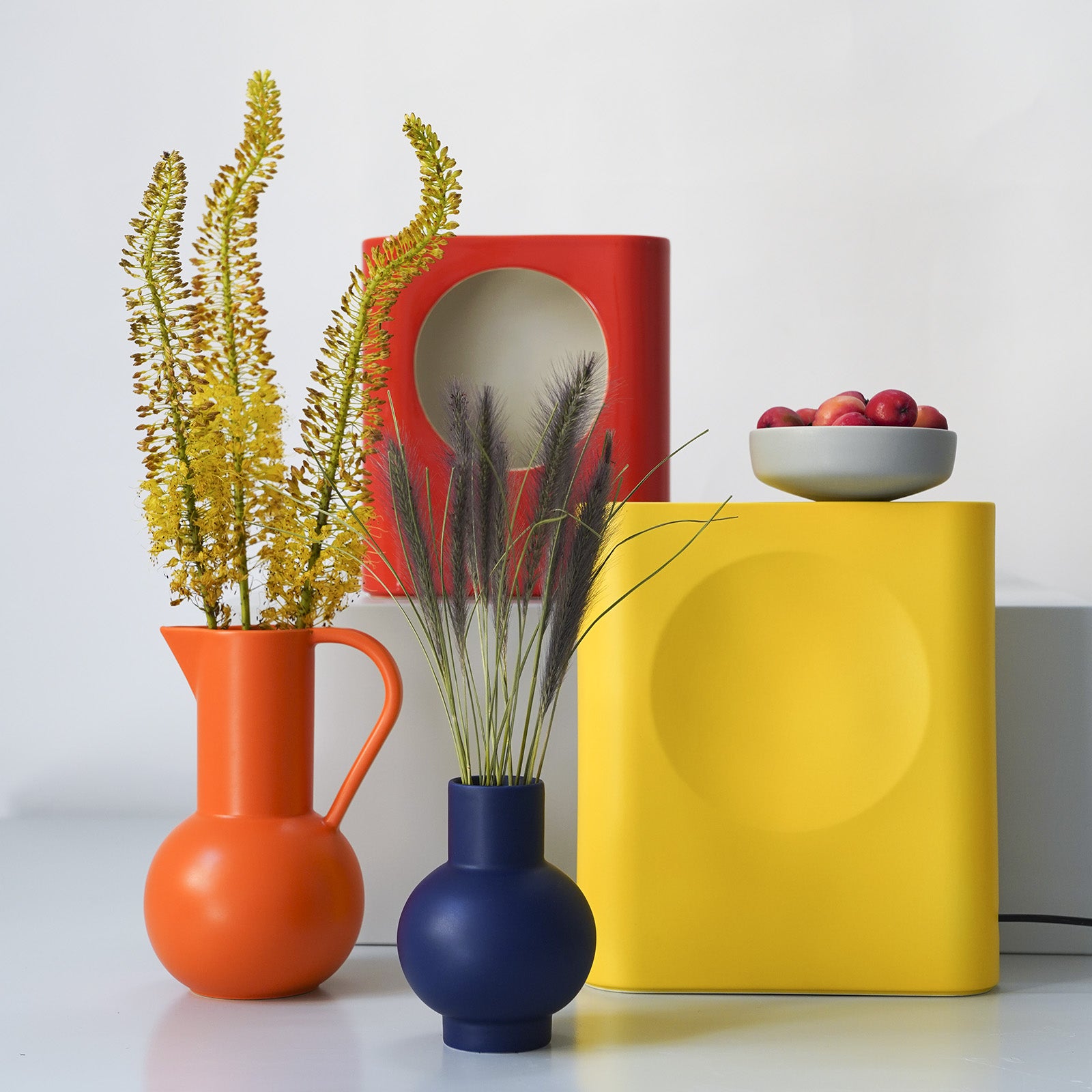 Nicholai Wiig-Hansen - Strøm - vase - small - blue - raawii